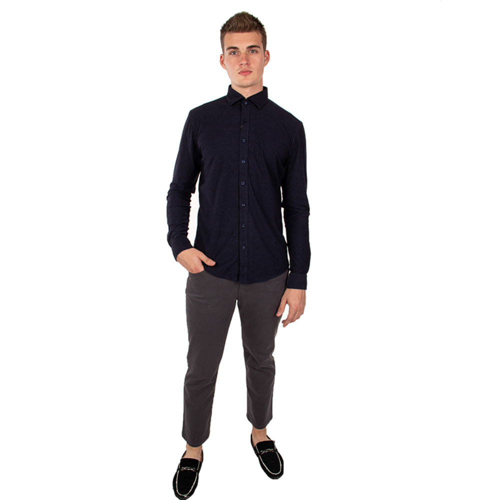 Network Shirt Men size M Navy